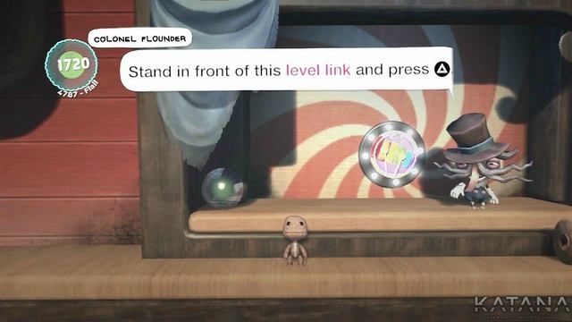 LittleBigPlanet PS Vita Walkthrough | Part 3 | La Marionetta - Swing-Bop Acrobatics смотреть онлайн