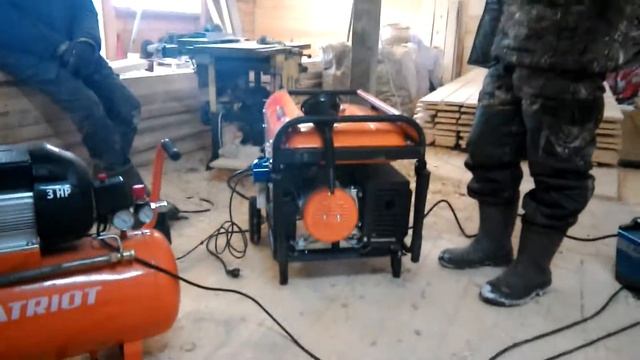 Генератор 6 квт Redbo