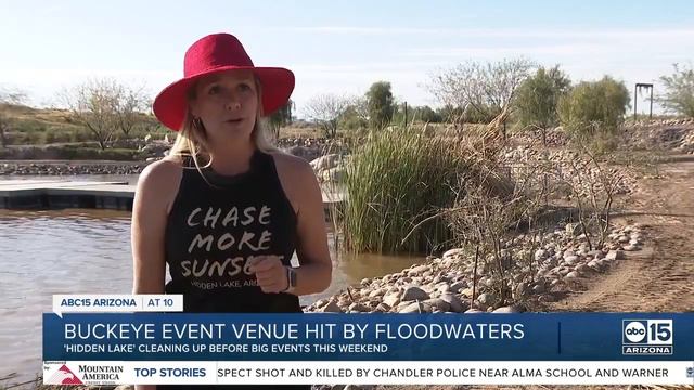 'Hidden Lake' owner finds her 120-acre event venue in Buckeye underwater смотреть онлайн