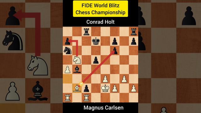 Magnus Carlsen Vs Conrad Holt FIDE World Blitz Chess Championship 2023 смотреть онлайн
