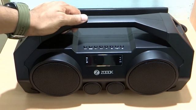 ZOOK Blue Rocker- The ultimate boombox @ INR 3K смотреть онлайн