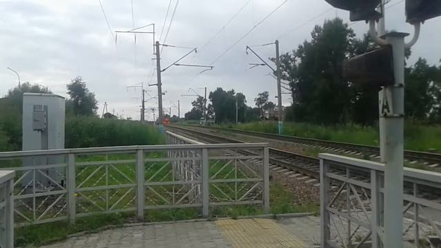 Электропоезд ЭР9ПК-186 с сообщением Партизанск-Владивосток смотреть онлайн