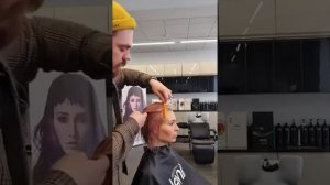 Стрижка маллет, короткая женская стрижка, 1ая часть.