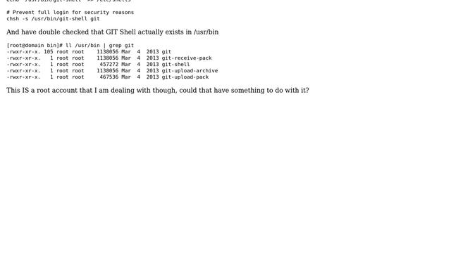 Granting access to a restricted git shell смотреть онлайн