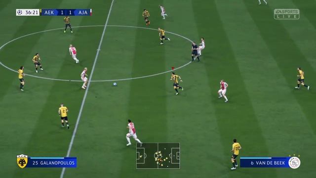 #70 FIFA 19 PS4 // All Champions League matches // AEK ATHENS Vs AJAX - Group E - Matchday 5 смотреть онлайн