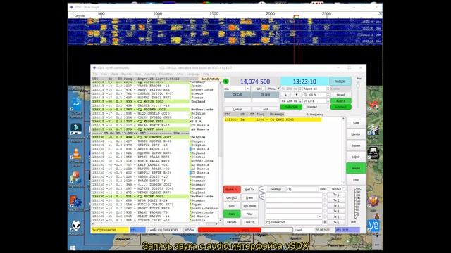 Трансивер (tr)uSDX, CAT интерфейс, работаю FT8.
