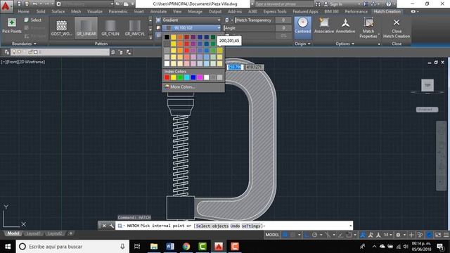Pieza Autocad 4 смотреть онлайн