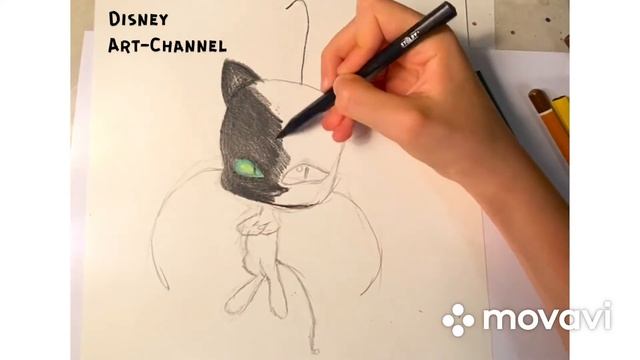 DRAW KWAMI PLAGG| from “Miraculous “ | РИСУЕМ КВАМИ ПЛАГГ | из «Леди Баг и Супер-Кот» смотреть онлайн