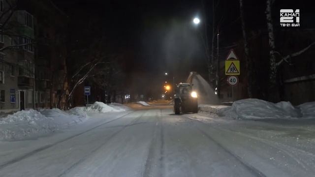 Зимнее содержание автомобильных дорог в г.Буй смотреть онлайн