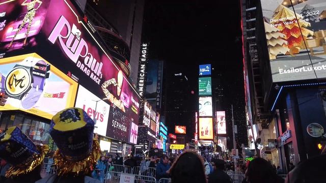 New York 2023 |Time Square after New Year Celebration, Manhattan,NY(Dec 31,2022) смотреть онлайн