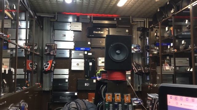 Pride Solo 8” от 160hz в мост Kicx Tornado Sound 150.4
