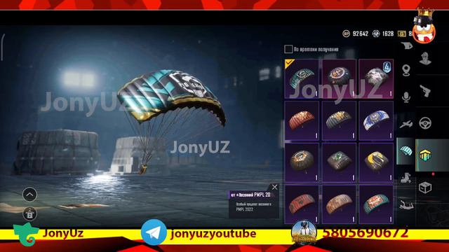 BEPUL PMGC PARASHUT M17, M18 RAMKA VA AVATARKALARI, ROYALE PASS YANGILIKLARI смотреть онлайн