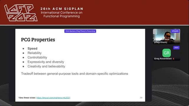 miniKanren 2021 - Relational Content Generation смотреть онлайн