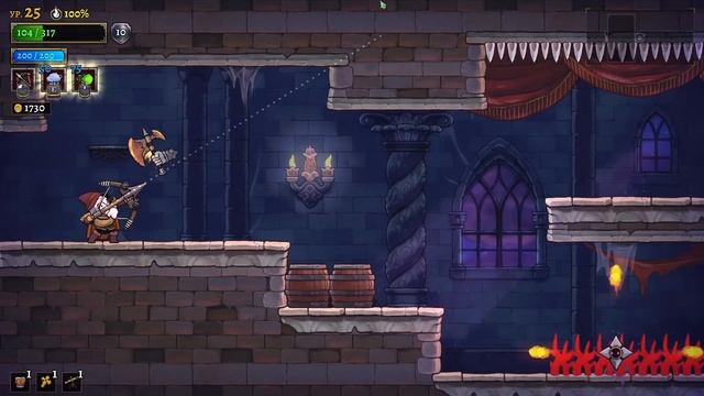 Rogue Legacy 2 - 4 серия / Класс - Маг, Эхо пинки и Ось мира | Прохождение на русском смотреть онлайн