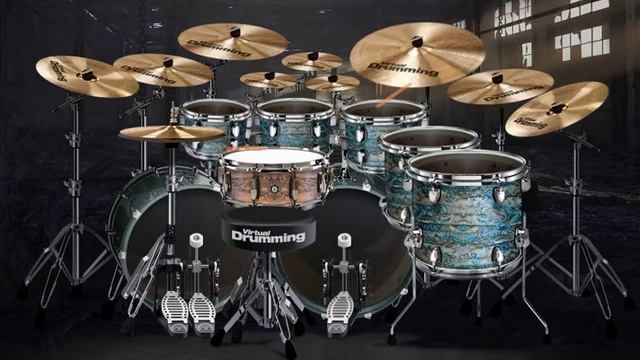 Blast Beats, Rollings and Break downs! (Virtual drumming) смотреть онлайн