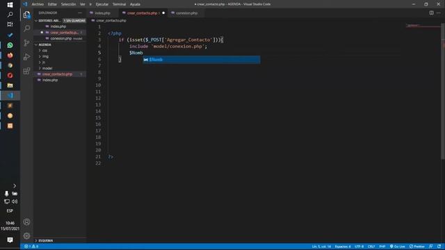 ?❤️??Agenda Electrónica con PHP? MySQL ? y Bootstrap |Segunda parte???? смотреть онлайн