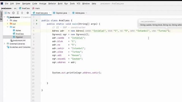 22 - OOP - Constructor | Java Dersleri смотреть онлайн