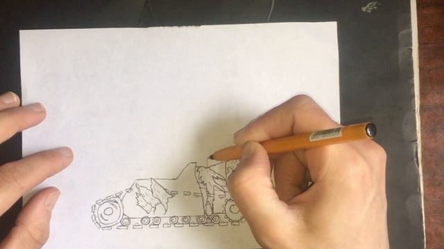 Как нарисовать МС-1 ПАРАЗИТ из Мультики про Танки #homeanimations #gerand #зараженный