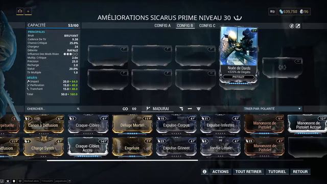 MON BUILD SUR LE SICARUS PRIME | WARFRAME FR | HD 2020 смотреть онлайн