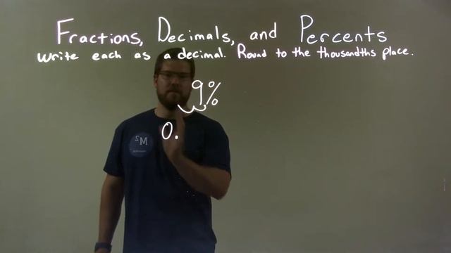 Write as a Decimal 9% смотреть онлайн