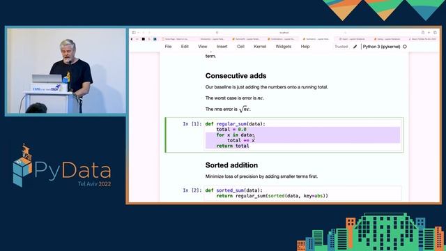 Raymond Hettinger: Numerical Marvels Inside Python - Keynote | PyData Tel Aviv 2022 смотреть онлайн