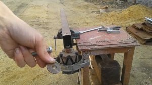 Самодельный съемник для снятия заднего подшипника генератора
