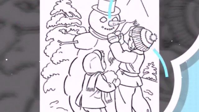 Слайдшоу "Новогодние рисунки". смотреть онлайн