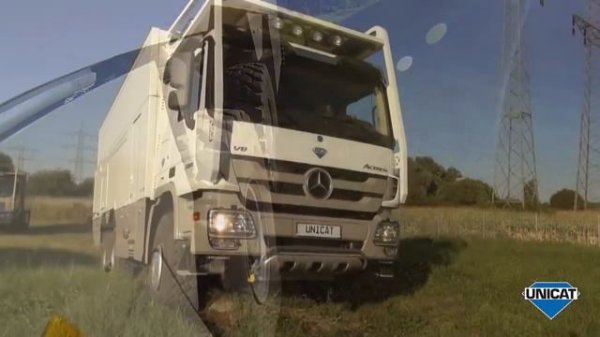UNICAT Expedition Vehicles - IN75 HDQ - Mercedes Benz Actros 6X6