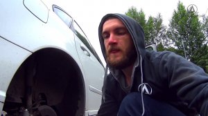 Замена задних тормозных дисков Volvo S40 Инструкция Replacing the rear brake discs of Instruction