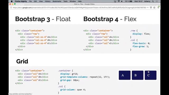 CSS Grid vs. Flexbox смотреть онлайн