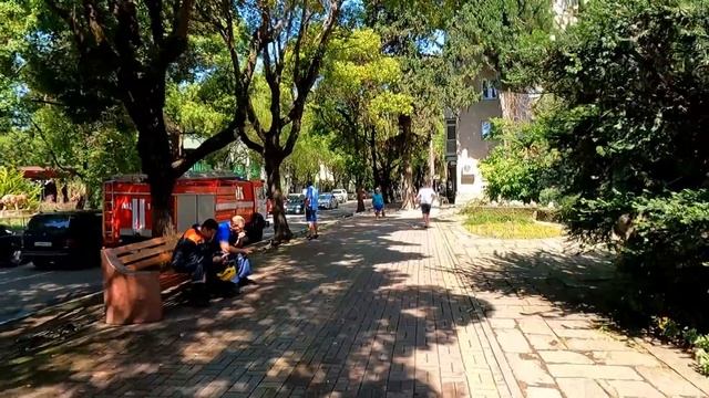 ул. Победы! Пожарные, МЧС и курс валют! Июль 2022. ?ЛАЗАРЕВСКОЕ СЕГОДНЯ?СОЧИ. смотреть онлайн