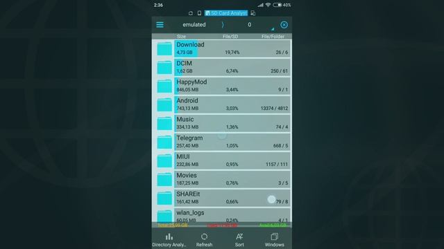 TELEFON XOTIRASINI 15 GB GACHA TOZALASH.ES PROVODNIK YORDAMIDA 2 GB GACHA TOZALASH. ХОТИРАНИ ТОЗАЛА смотреть онлайн