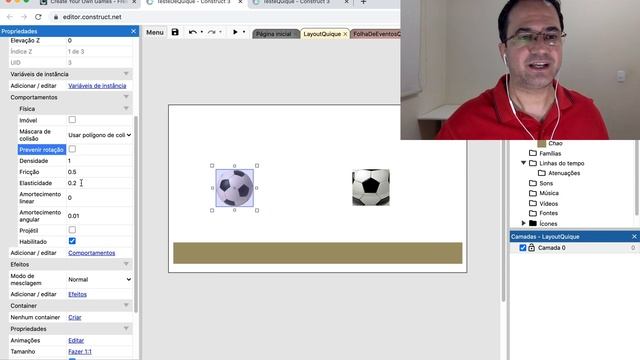 Elasticidade - A Física do Construct 3 no Quique de uma Bola смотреть онлайн