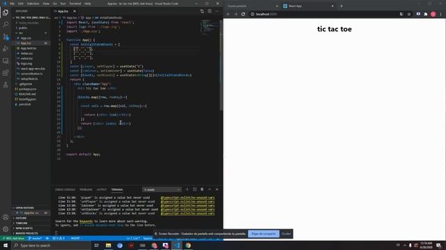 #programación #tictactoe #tutorial React hooks, typescript tic tac toe PARTE 1 смотреть онлайн