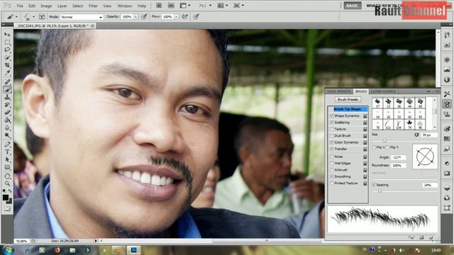 Kumis & Jenggot ala Rauft Channel (Photoshop CS5) смотреть онлайн