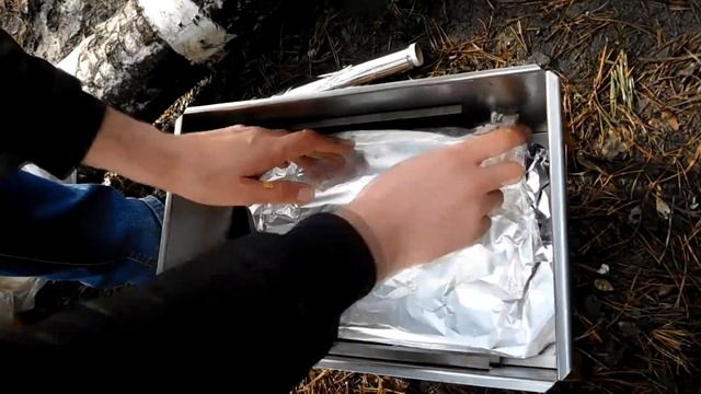 ГОРЯЧЕЕ КОПЧЕНИЕ РЫБЫ, СЕЛЕДКА СЪЕДЕНА ПОСРЕДИ ДНЯ смотреть онлайн