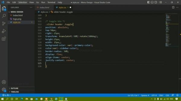 Responsive and Designer Navbar Bar Design using HTML , CSS and JavaScript.