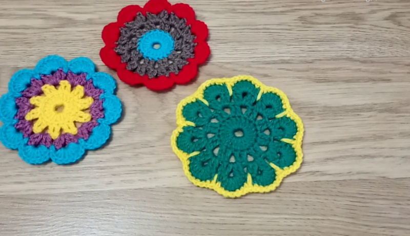 Вяжем самую классную Салфетку или Подставку крючком. Очень удобная и простая схема