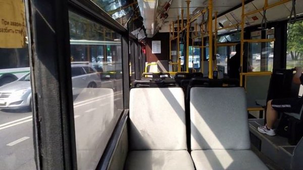 Поездка На Тралейбусе Маршрут 54 М.Филёвский парк - 51я Городская Больница // 10 Июня 2019