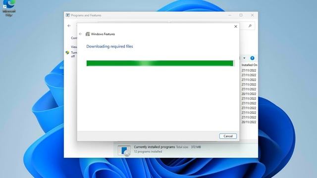 Install Vida In Windows 11 - Part 2a (Install .NET Framework 3.5)