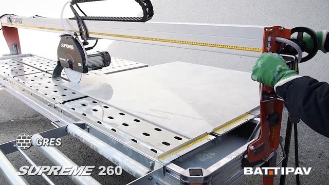 Станок камнерезный Nuova Battipav SUPREME 260S/3.4 2600 мм 82601/T380S1 смотреть онлайн