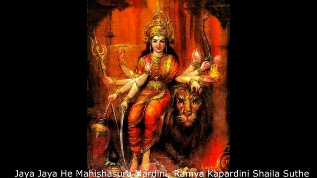 Uthara Unnikrishnan - Mahishasura Mardini Stotram