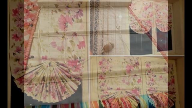 Самодельные жалюзи из ткани смотреть онлайн