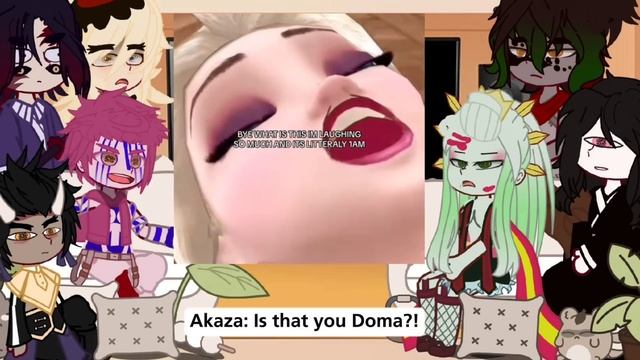 Uppermoon react to my fyp (2/2)||Kny||Demon Slayer||qaslemon||read смотреть онлайн