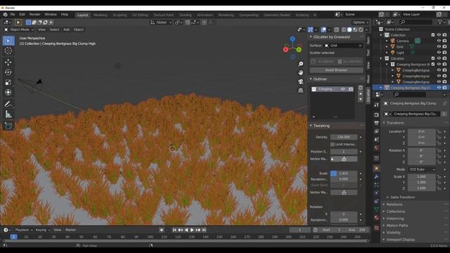 G-Scatter - Free Multi-Scatter Addon for Blender! смотреть онлайн