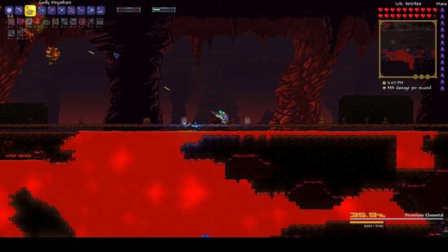 Terraria Calamity Mod: Rev Defiled Brimstone Elemental Nohit. смотреть онлайн
