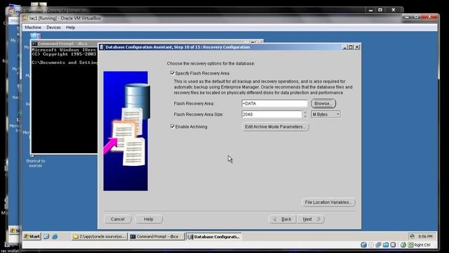 installing oracle rac 10 on windows server 2003 using open filer as virtual san part 5.mp4 смотреть онлайн