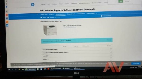How to setup, How to installing HP LaserJet 4250 / 4350 series printer for windows 10 64 bit