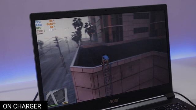 Acer Aspire 7 GTA V Test - FPS? Graphics? смотреть онлайн