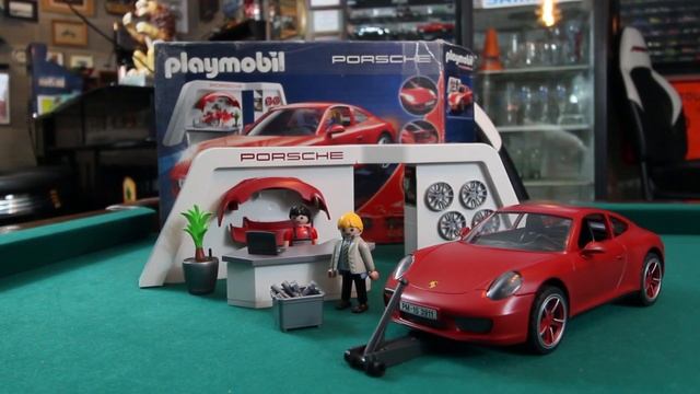 ARMAMOS 3 PORSCHES de PLAYMOBIL!! |EDDIE'S TOY CAR GARAGE| смотреть онлайн